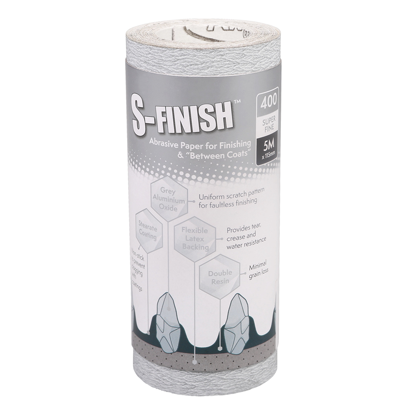 S-FINISH™ Abrasive Paper for Finishing & “Between Coats”
