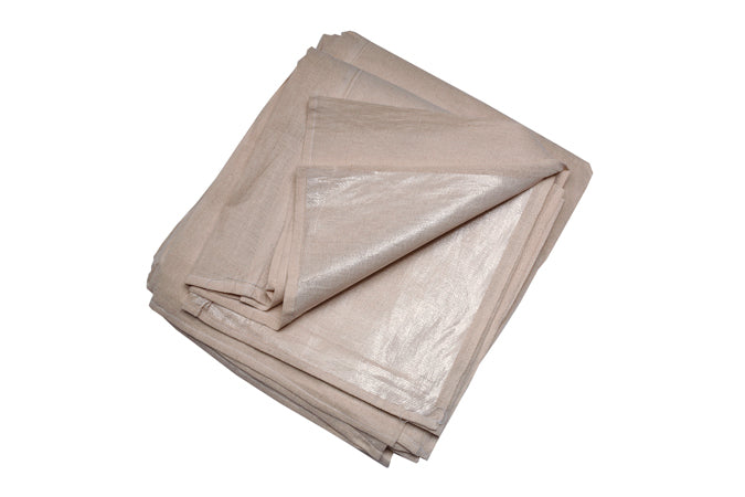 Cotton Twill Dust Sheet - Polythene Backed